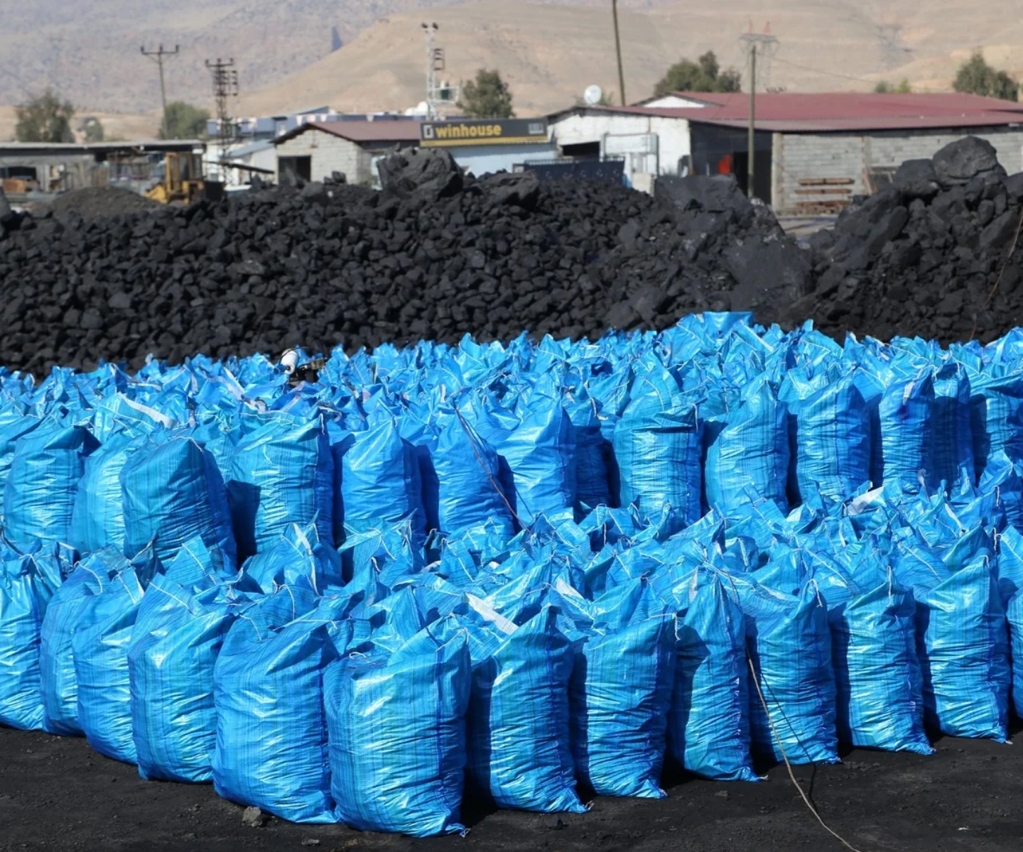 Poşetlenmiş Kömür